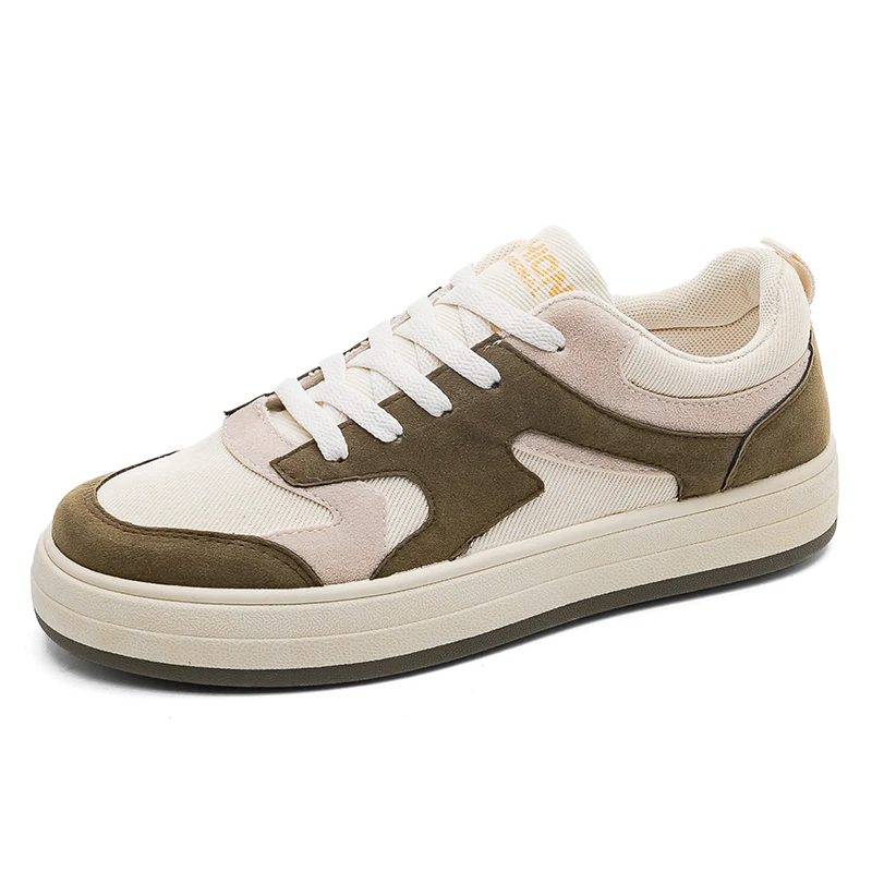 Men Canvas Shoes Platform Fashion Comfortable Casual Shoes For Men Skateboarding Shoes Light Men Sneakers