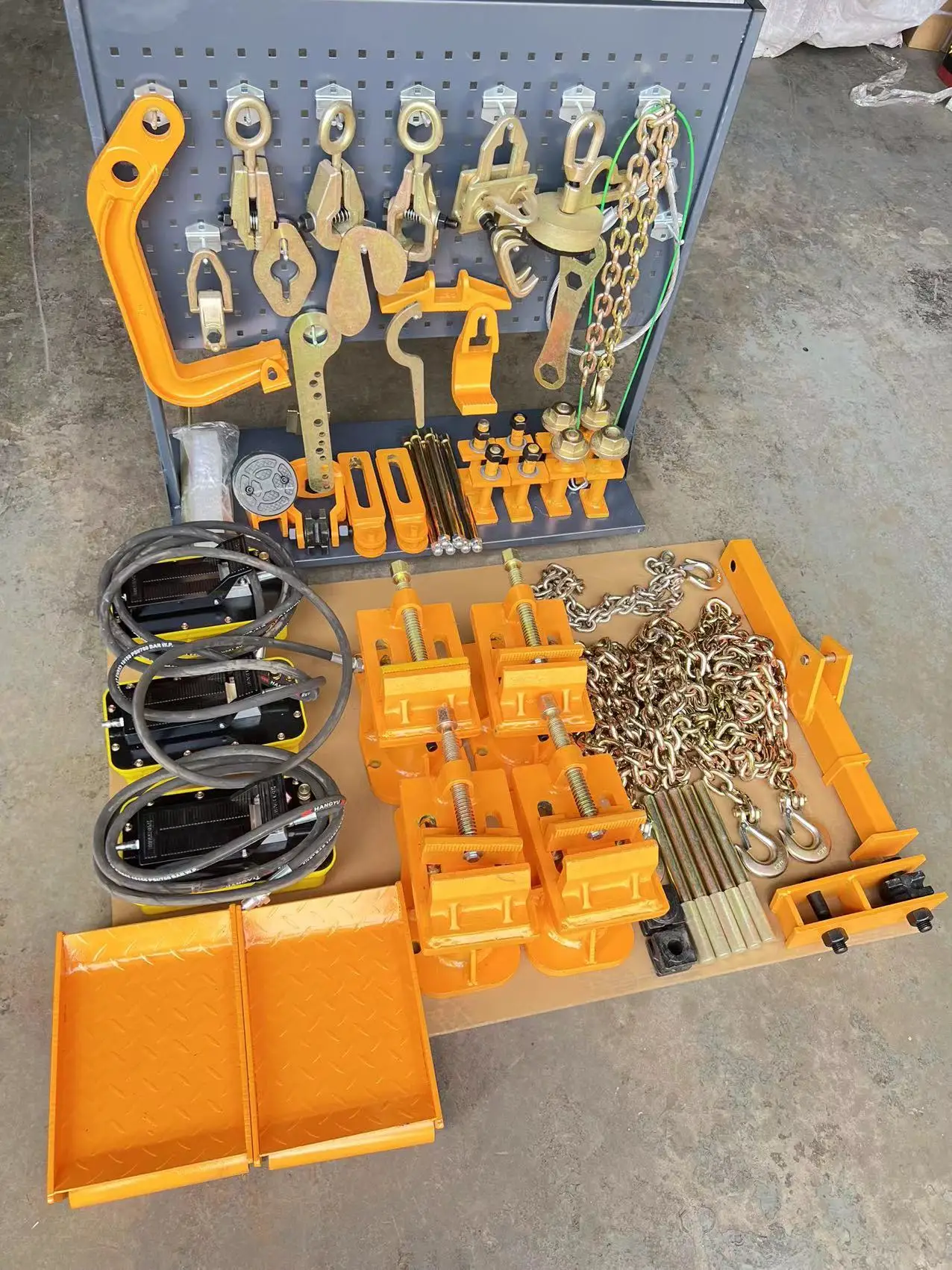 Three towers Auto body collision Frame repair machine Frame Machine Car repair straighten Girder Calibrator