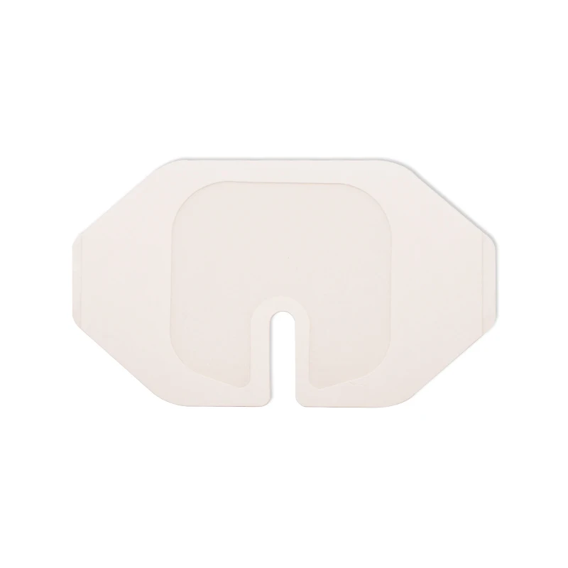 Waterproof medical transparent dressing iv cannula wound dressing Medical Consumables U shape iv dressing