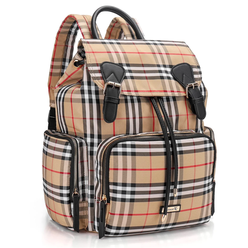 High Quality wholesale luxury diaper bags water resistant personalized women diaper bag backpacks outdoor travel bags with usb