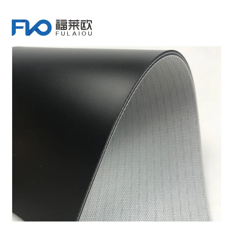 China Professional Manufacturer Black Light Weight Luggage Conveyor Belt