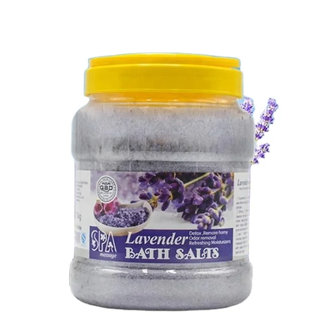  3kg Body spa scrub bath salt Crystal sea Deep body cleaning flower