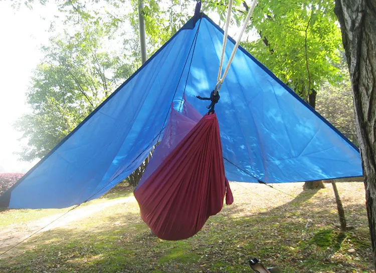 Folding camping hammock flysheet pop up beach shade tent sun shelter