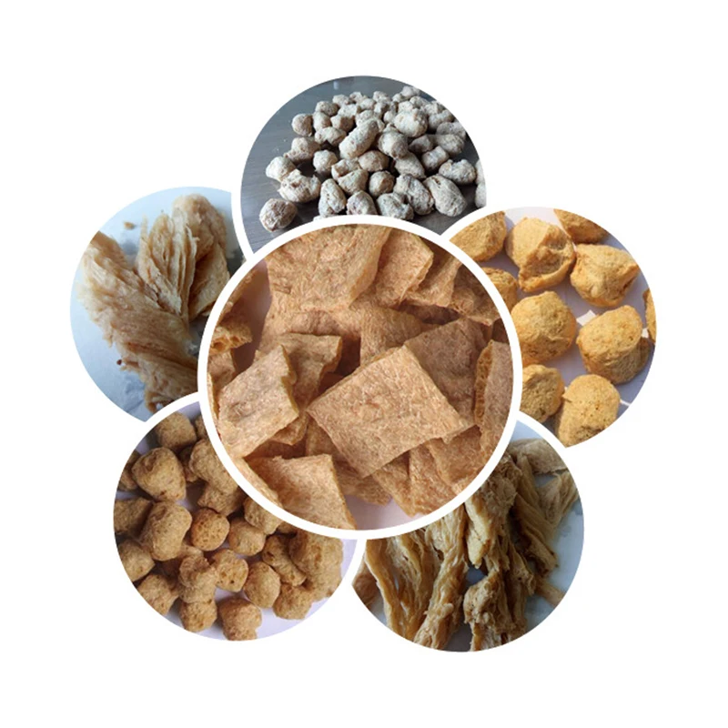 Tvp Tsp Soya Protein Durable Extruder Machinery Textured Soya Protein Processing Line