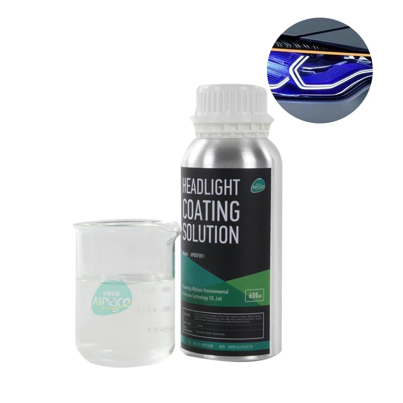 Синий набор для ремонта автомобиля, жидкая лампа для ремонта фар, средство для удаления царапин и чистки