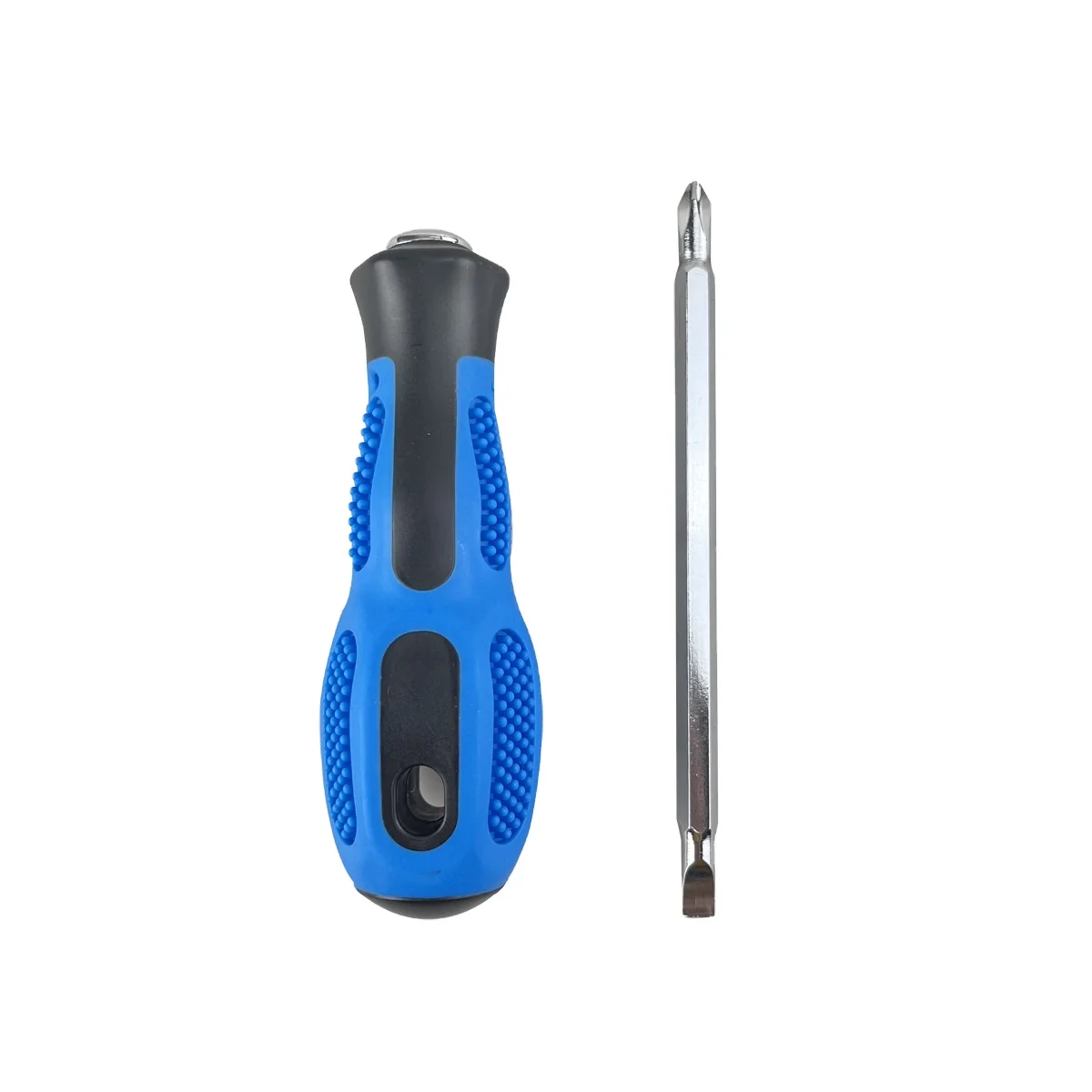 Hot sale #2208 -2in1 comfortable ball handle screwdriver set tool  multi-fuctional Magnetic 2-in-1 Screwdriver