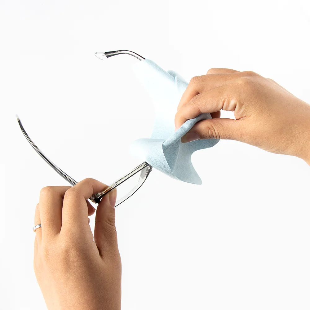 Factory Price Microfiber Glasses Lens Wiper Cloth For Eyeglasses cleaning