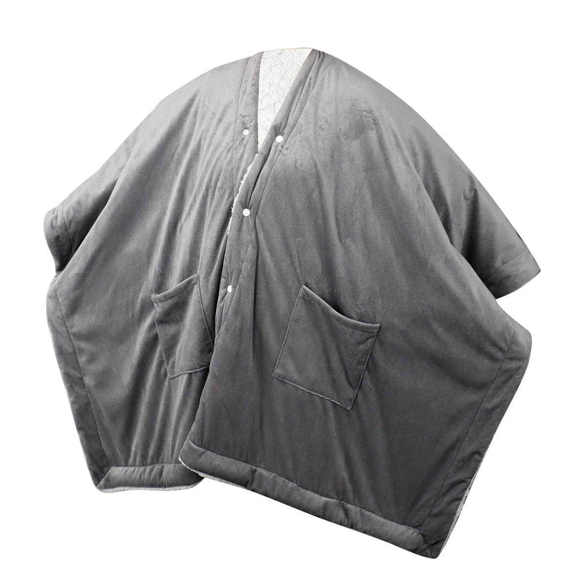 Portable Electrical Blanket Warmer Shu Velveteen Electric Usb Wearable Heated Blanket Shawl