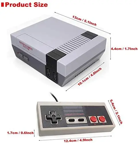 Factory 8 Bit Four Button Built-in 620 Games  Av Output Dual Gamepad Mini Classic Retro Tv Video Game Console  For Nes