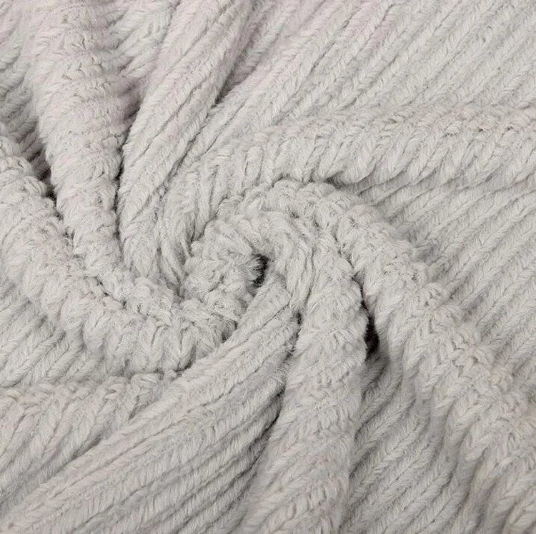 Fashion faux fur furry beach coat stripes winter poncho for women