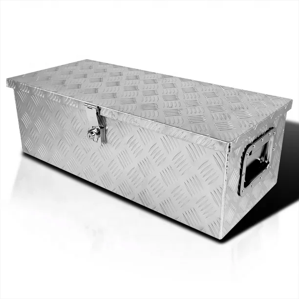 Aluminum Checker Plate Truck Tool Box For Trailer
