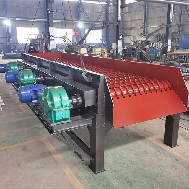 Factory price clay mud stone separator	mud and rock separator stone and soil separator roller screen
