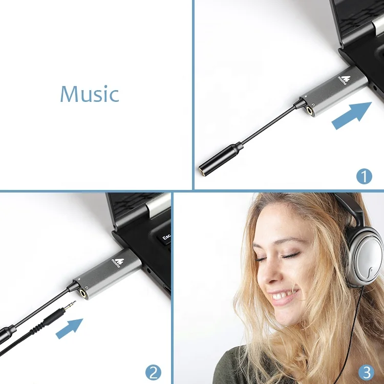 
Professional 7.1 External Live USB Sound Card Recording Audio Interface Audio Sound Card For Computer 