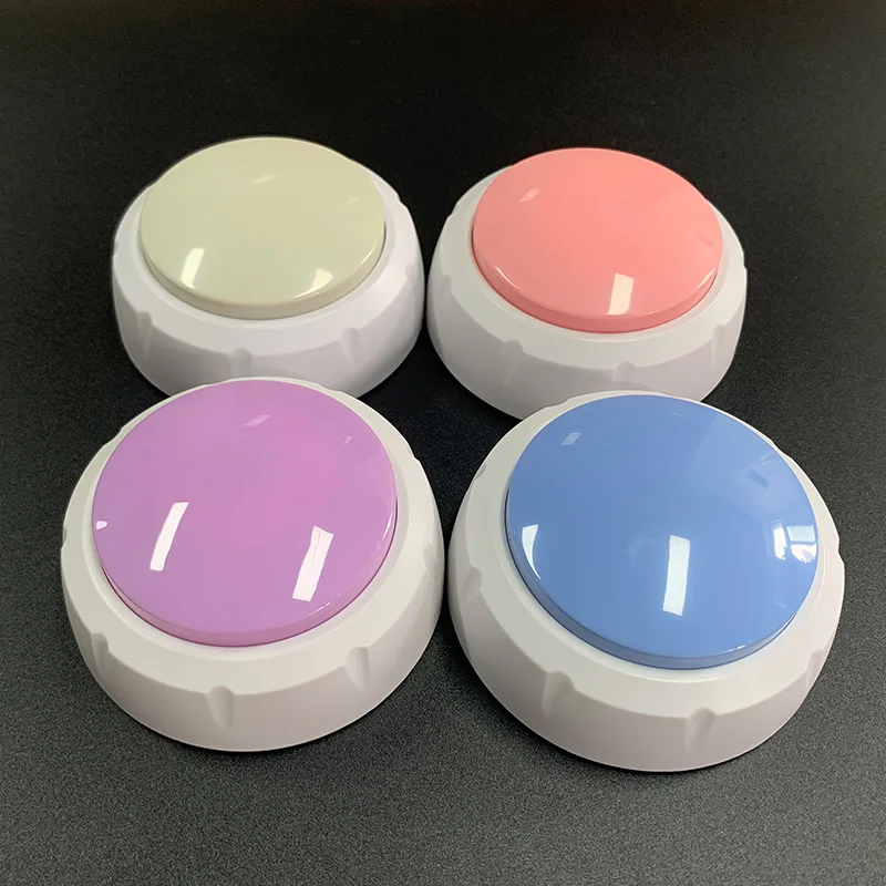 Factory Newest in stock word training buttons dog  button dog speech buttons