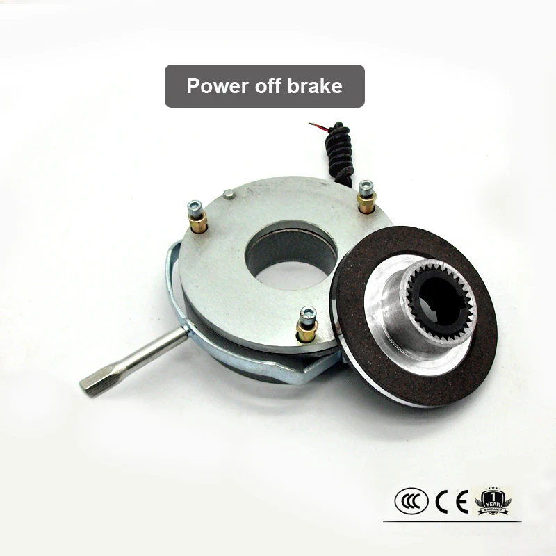 Высокоточный промышленный электромагнитный тормоз с отключением питания, микро-сухая Электромагнитная Тормозная муфта