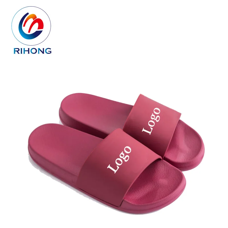 new arrival beautiful stylish soft pu blank slide sandal summer slippers for kids girls
