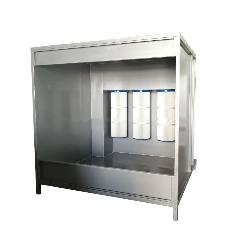 New Powder Coating Spray Booth Cabin For Sale For Manufacturing Plant Retail Car Repair Shop Painting Equipment Alloy Rim Wheel