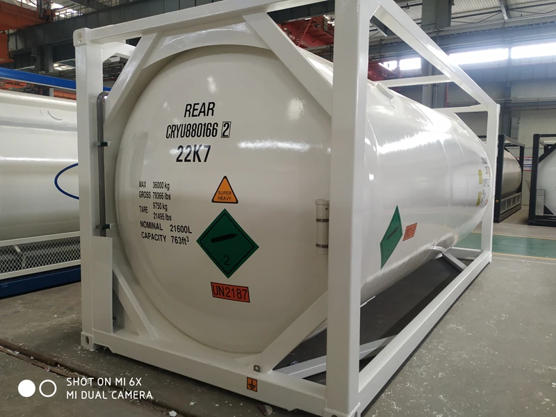 T75 ISO Tank Container UN Portable Tank(LOX LIN LAR)