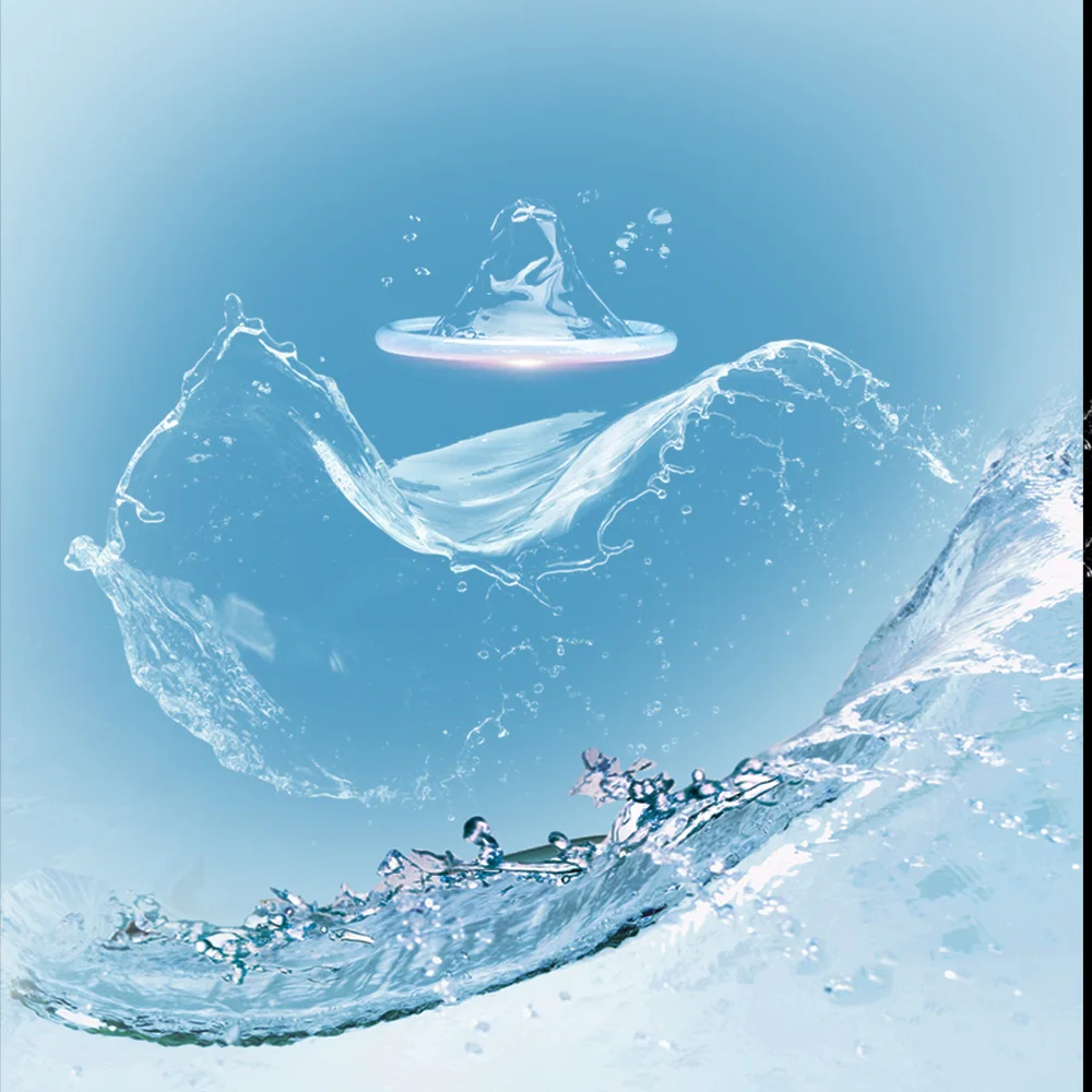 New Arrivals 10 ultra thin thread shaped blue condoms vending condoms  one condom