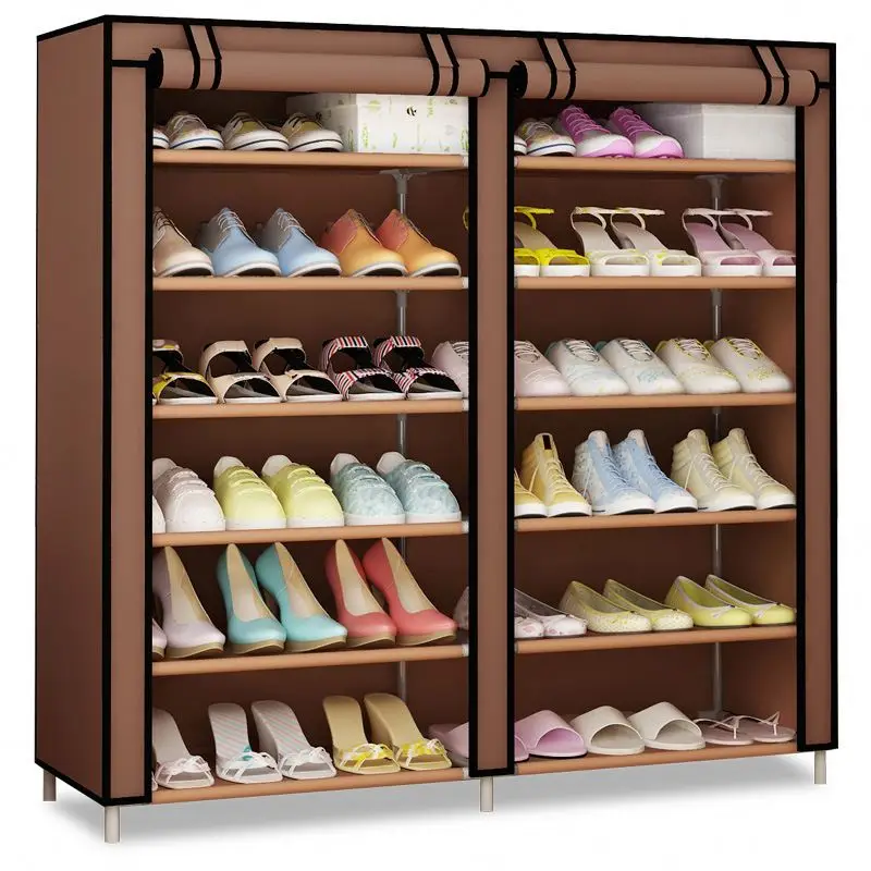 Plastic truck storage box for storage of linen fabric folding storage box with display door