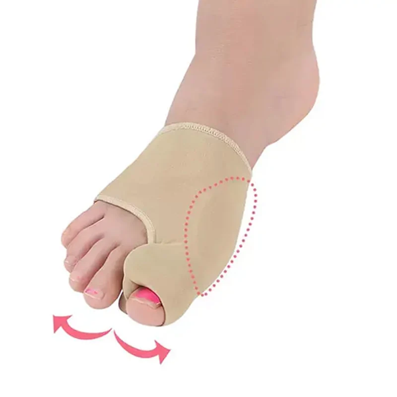 Comfortable Silicone Toe Separator Hallux Valgus Grand Toe Corrector Toe Straightener for Valgus