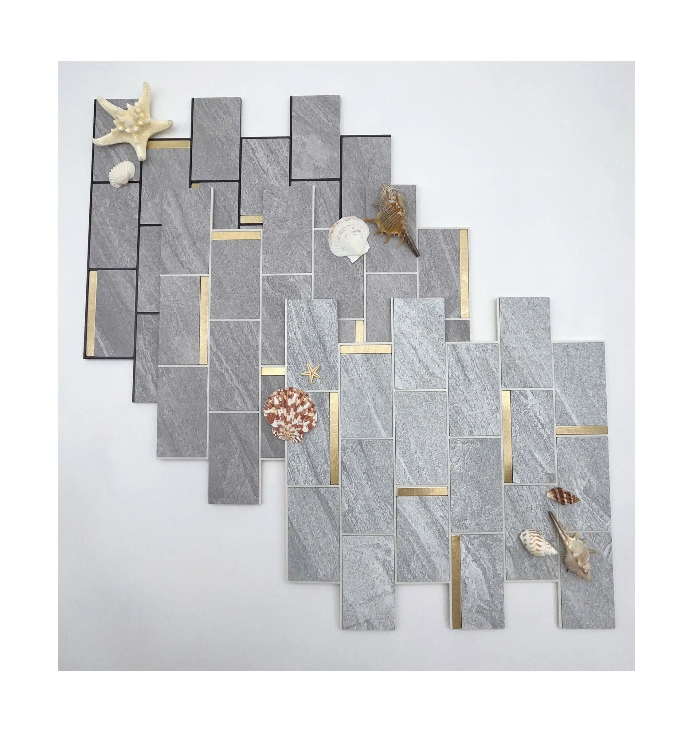 In stock paper home decal foam outside marble glitter large wall tiles 3d self adhesive wall tiles