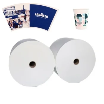 Бумажный стаканчик с печатным покрытием