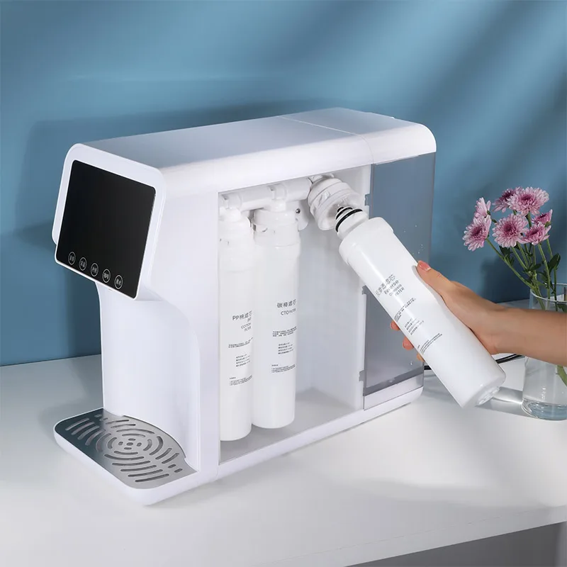 2023 горячий и теплый Настольный диспенсер прямой питьевой ro мембранный фильтр для водяных систем картридж фильтр для воды