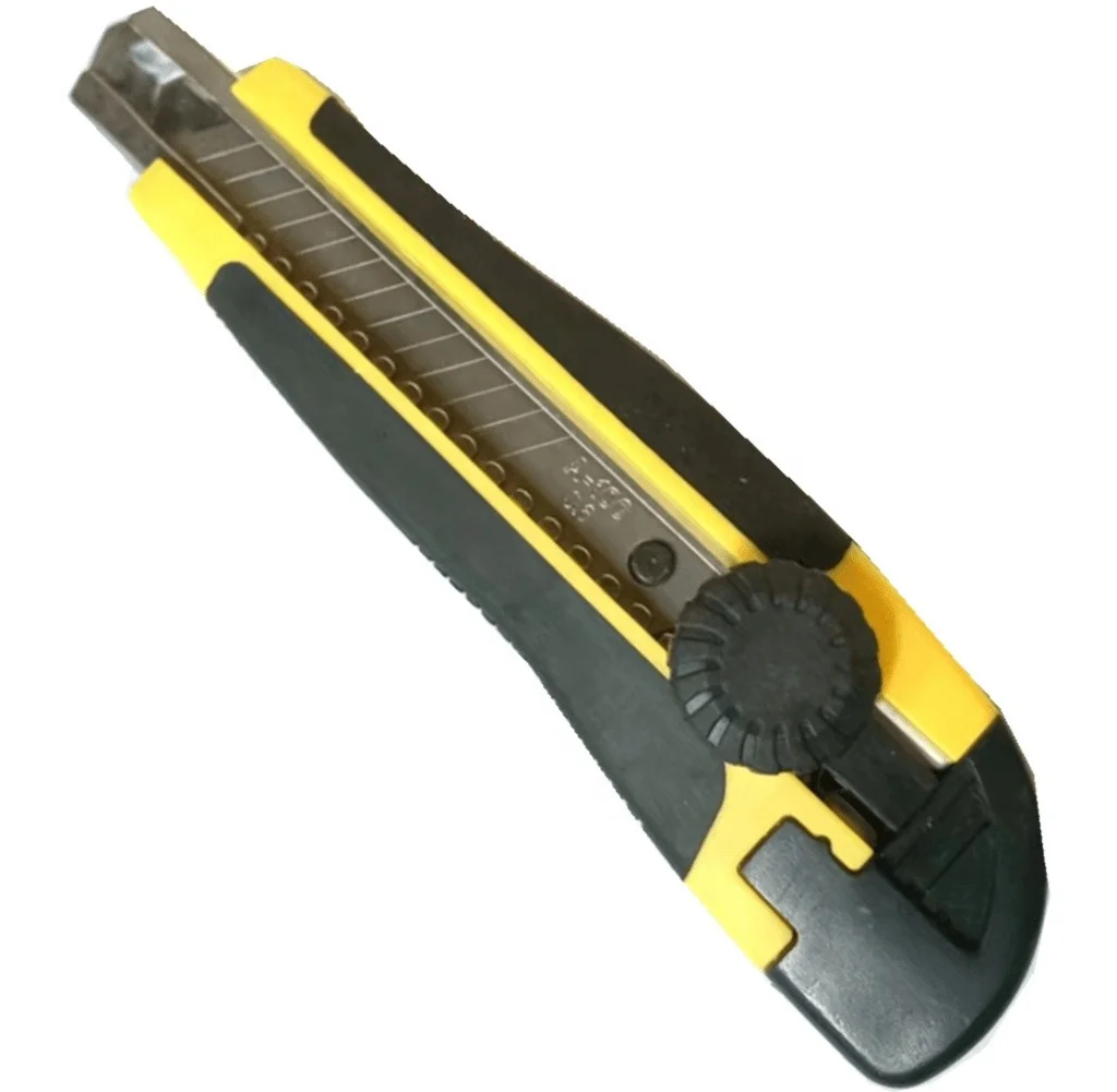Multi-Purpose Button Utility Knife with Safe and Secure Non-Slip Grip Convenient Knives Product