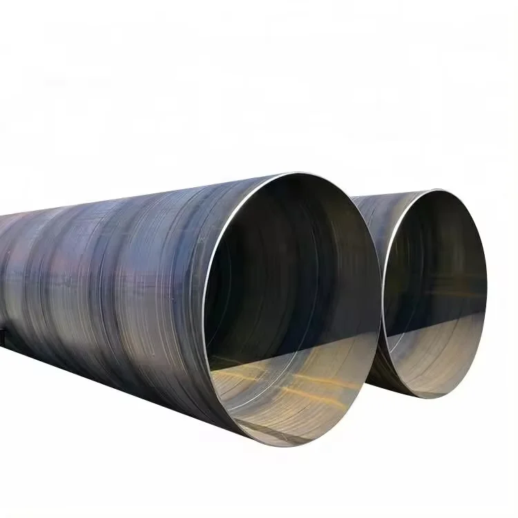 Large Diameter Easy Install SSAW LSAW Round Pipe Tube Carbon Spiral Steel Pipe for construction
