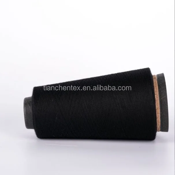 16-50S Siro Spinning Weaving Melange Yarn High Tenacity Anti-Static Flame Retardant Polyester Rayon and Wool Blended Yarn