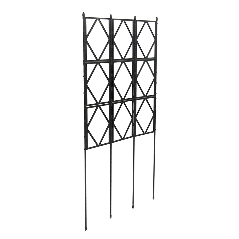
Metal Plastic Coated Expandable Garden Trellis fence Yard Garden Trellis Wholesale 