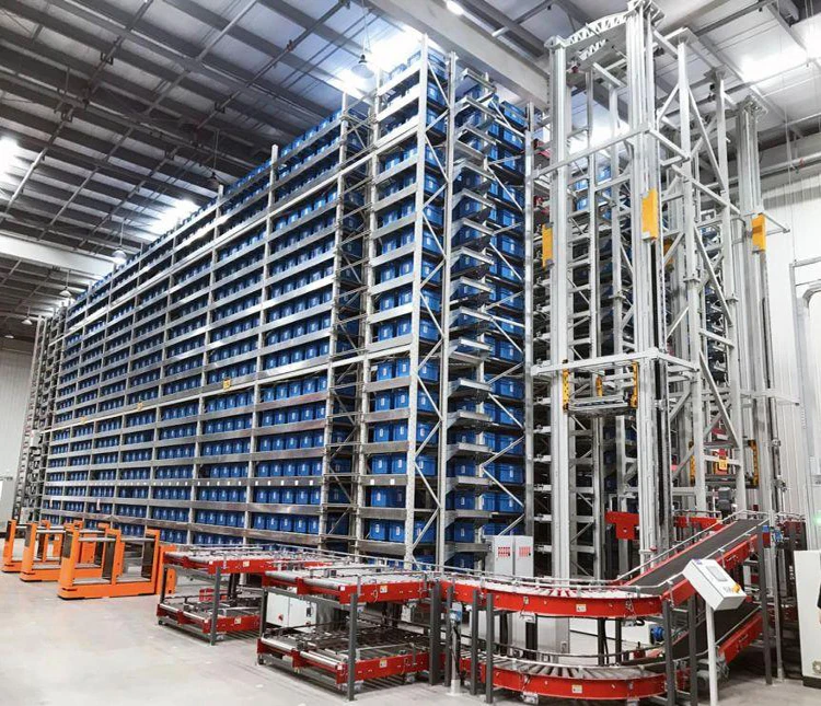 Automatic Warehouse Storage And Retrieval System Customized Mini-load Shuttle ASRS