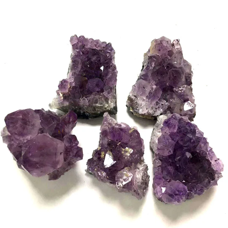 HY Cheap Factory Price 50g amethyst cluster healing crystals set