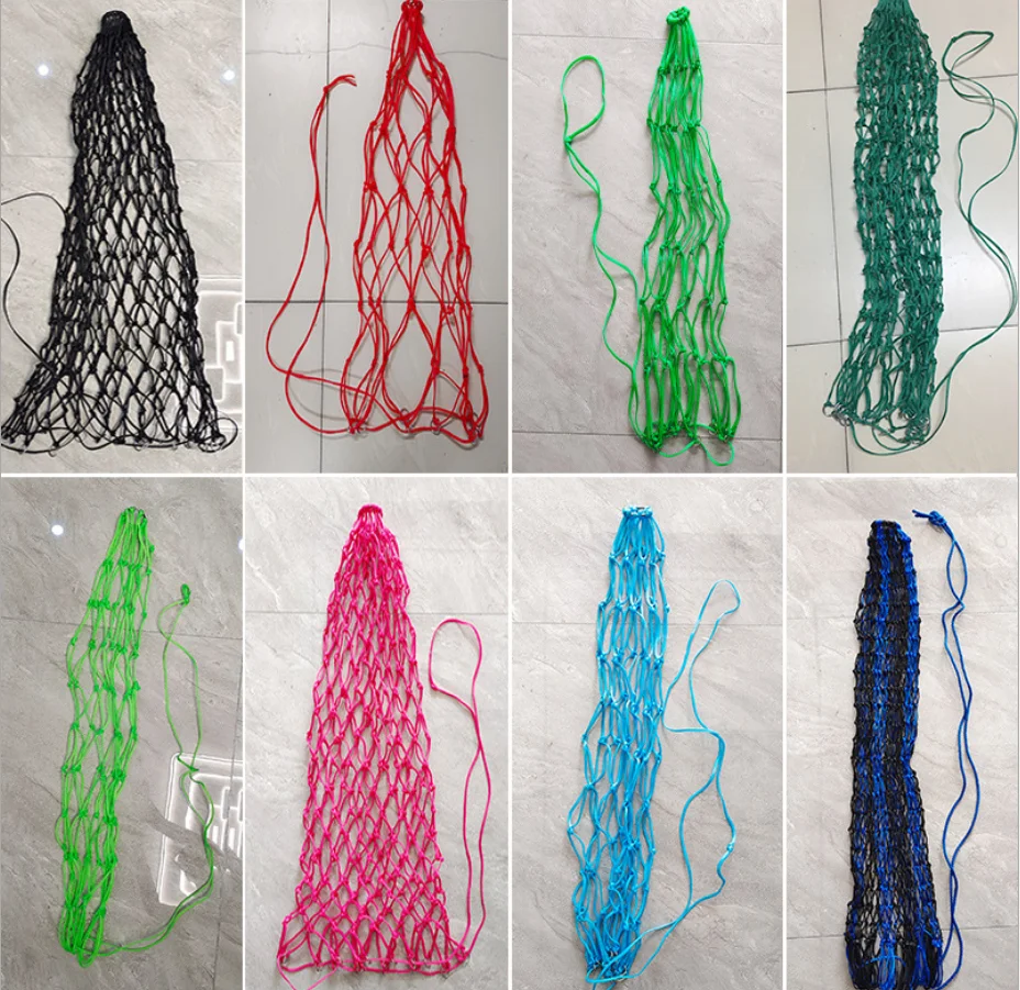 Equestrian supplies Hay net bag Model can be customized PE nylon horse feeding net