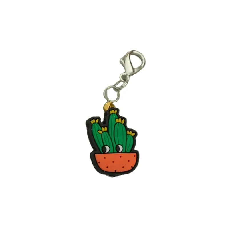 PVC Cactus Keychain Custom Rubber Keychain Personalized Silicone Keychain