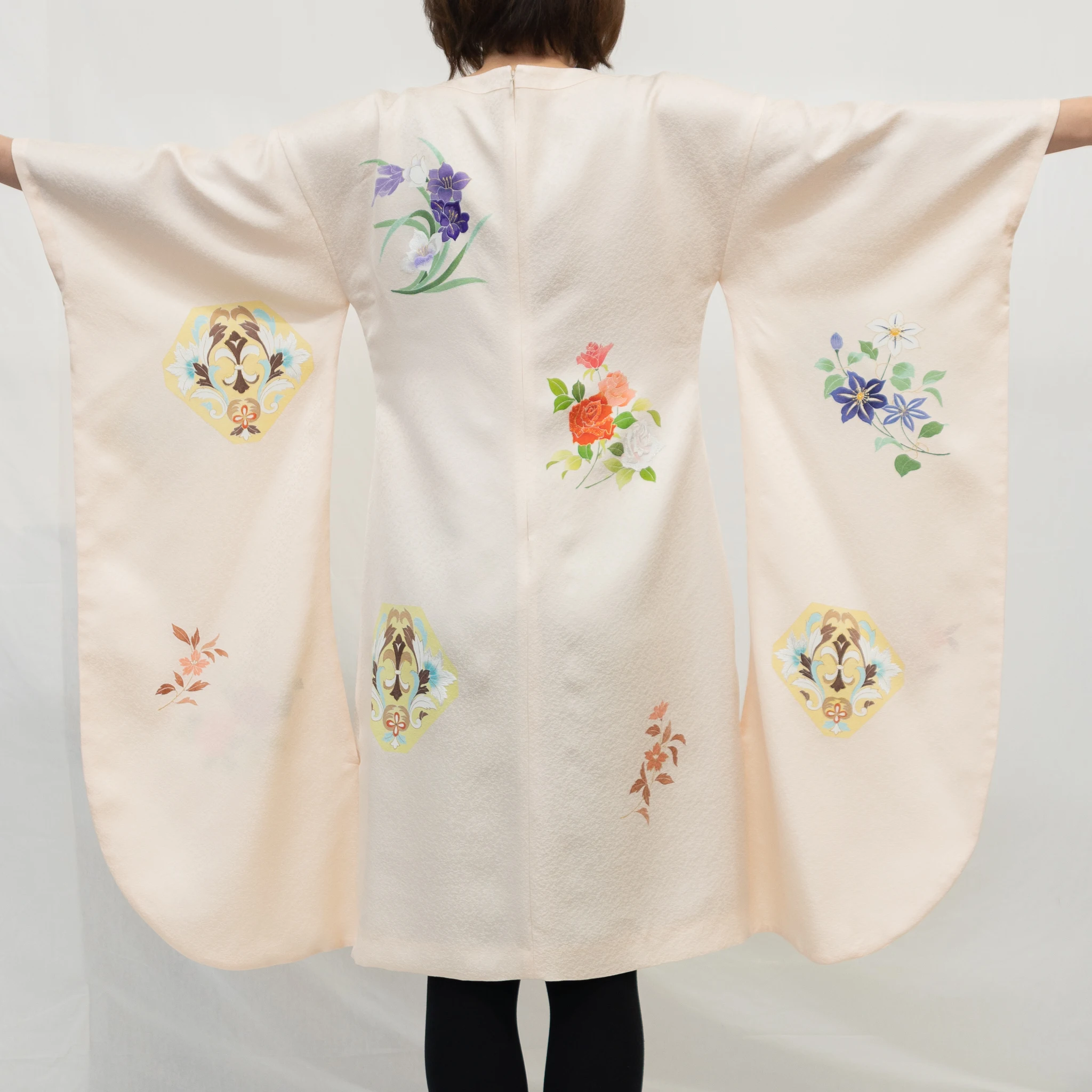 High quality New Japanese Formal Style women kimono dress robes