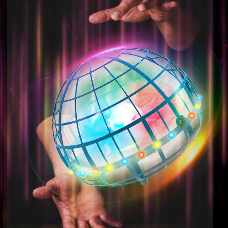 Popular Shining LED Flying Ball Toys Detachable Battery Hover Spinner Hobby RC Quadcopter Drones