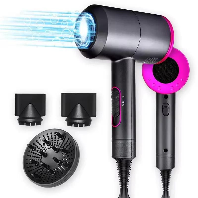 Hot Sales 2000w Professional High Power Solon Blow Dryer Hot And Cold Wind Hair Dryer Volumizer Hammer Dryer