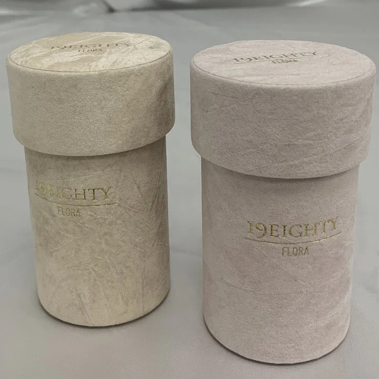 Round Shaped Preserved Mini Flower Hat Box ,Cylindrical Paper Single Rose Gift Boxes