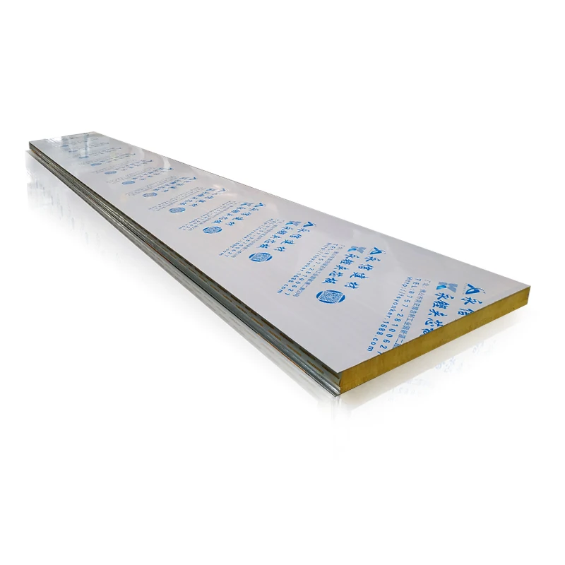 Китай, оптовая продажа, хорошая цена, огнеупорная сэндвич-панель из минеральной ваты, огнеупорная сэндвич-панель