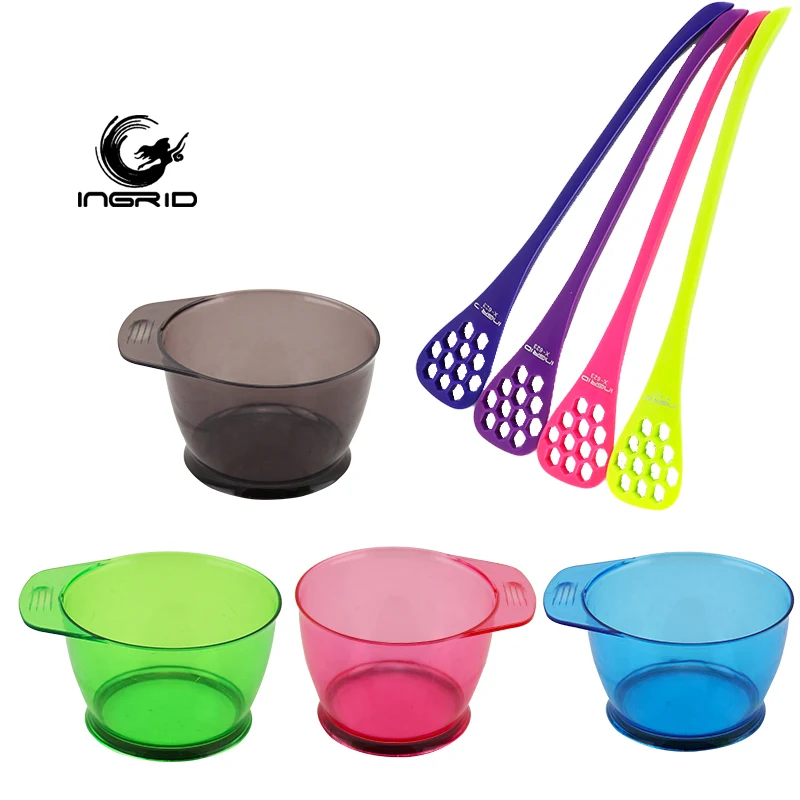 Hair Dyeing Set Hair Color Dye Bowl Dye Mixer Hair Tint Mixing Spoon Salon Tools