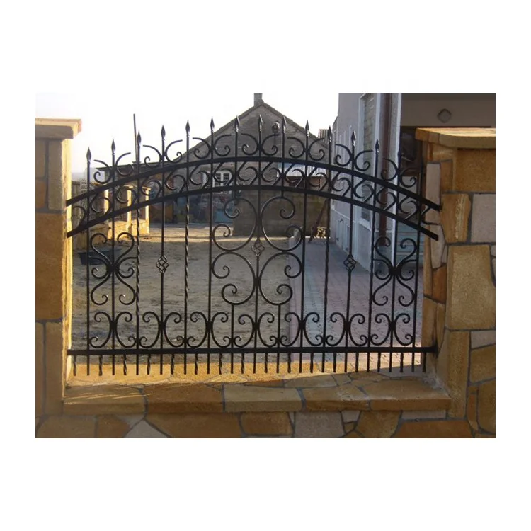 Ornamental steel grills fence design
