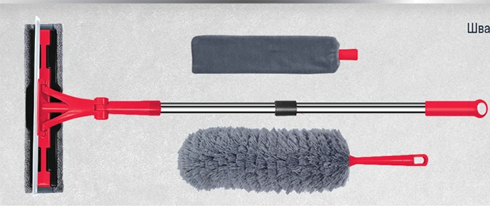 4 в 1 устойчивая одноразовая Швабра для мытья окон