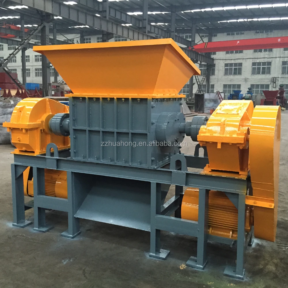 Portable High Efficiency  Rubber tire shredder machine shredding machine equipment shredder for metal plastic processing machine