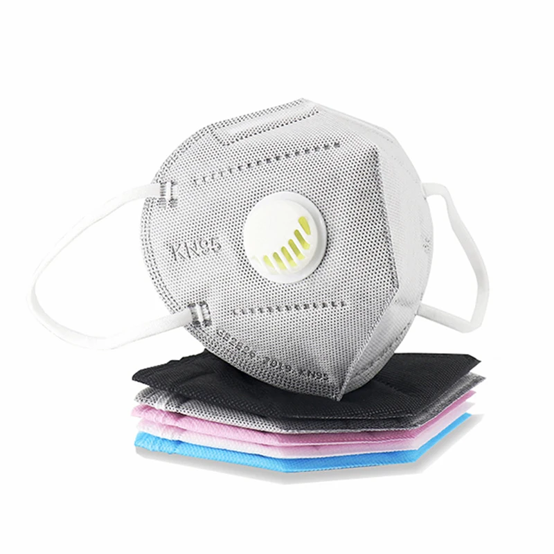 6 Ply Face Masks Kn95 Activated Carbon Respirator Industrial Working Dust Mask Disposable Masker Kn95