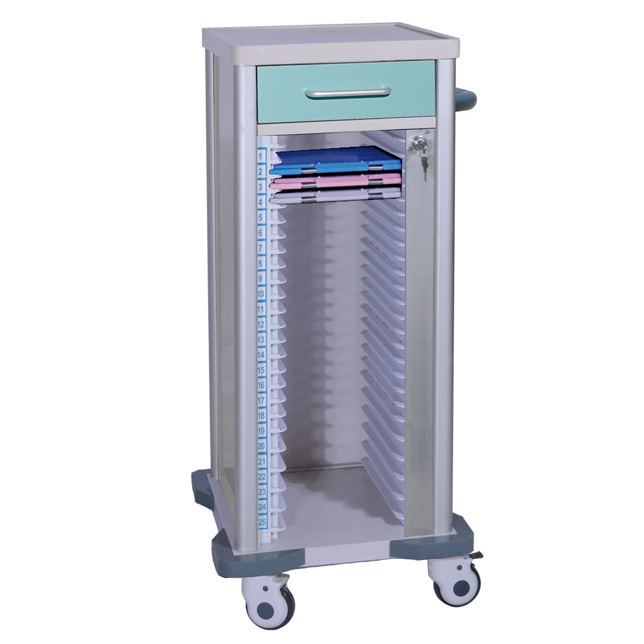 Роскошная Мобильная тележка для медицинских пациентов из АБС-пластика