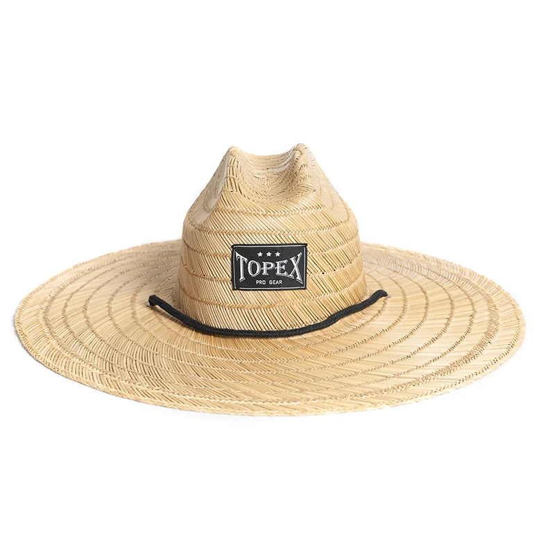  Designer Unisex Summer Outdoor Natural Straw Wide Brim Sun Surfing