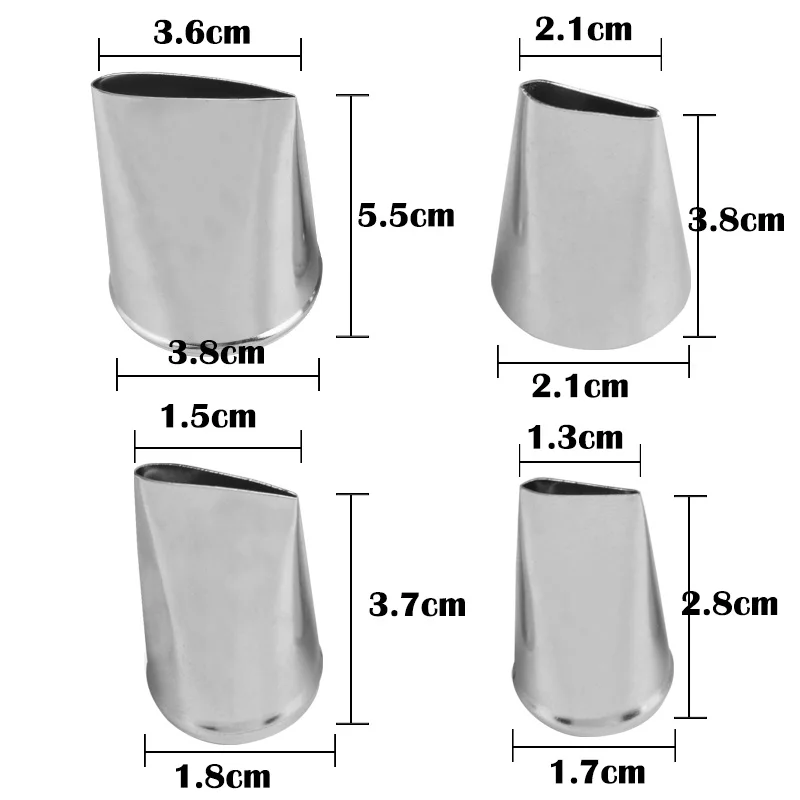 All types nozzles Amazon ebay top sale Stainless Steel Cake Decorating Icing Tips DIY Pastry Tubes Cookies Making Russian Nozzle