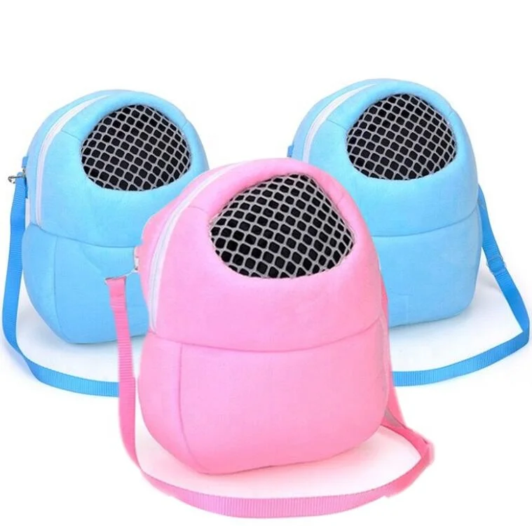 
Portable Pet Bag Small Animals Squirrels chinchillas guinea pig cotton nest Carrier Travel Hanging Bag For Hamster Pet Supplies 
